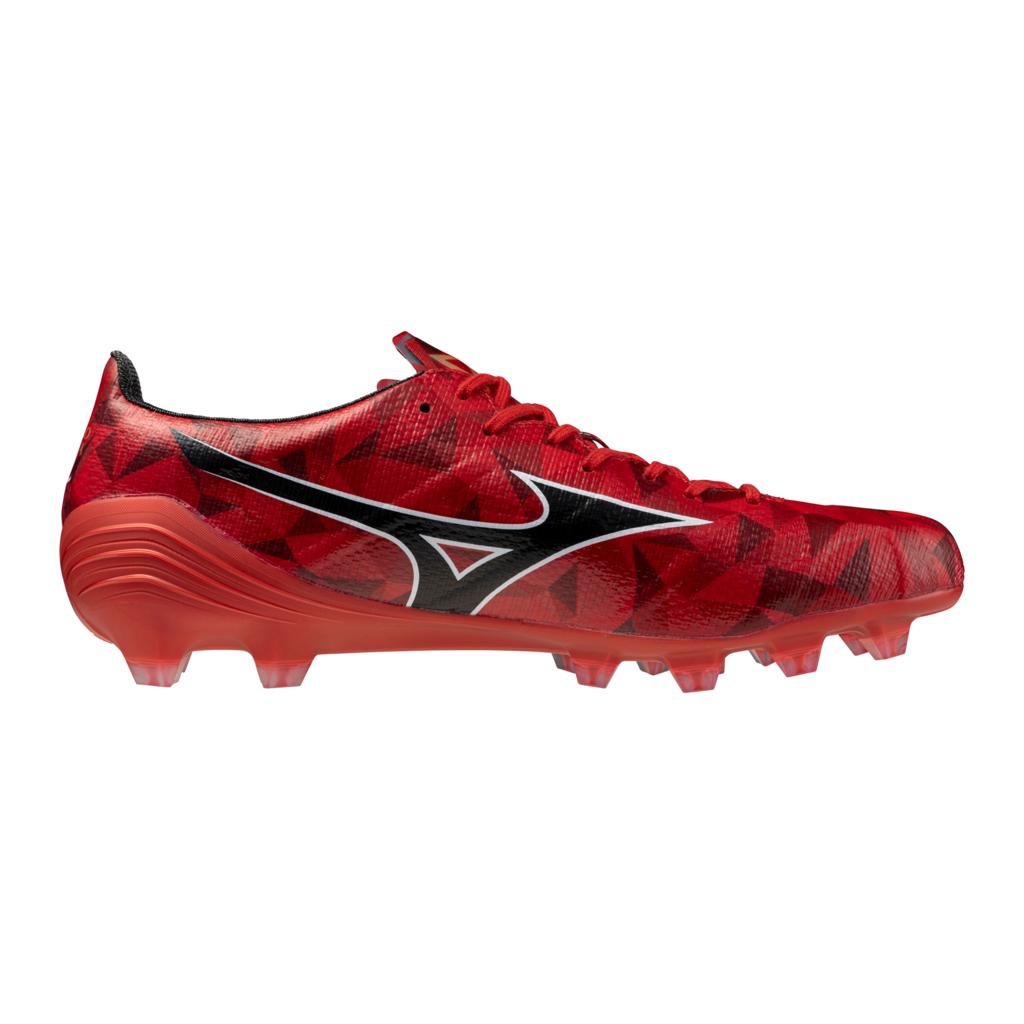 Mizuno Alpha Ii Japan Fg Firm Ground Made In Soccer Cleat Red Black