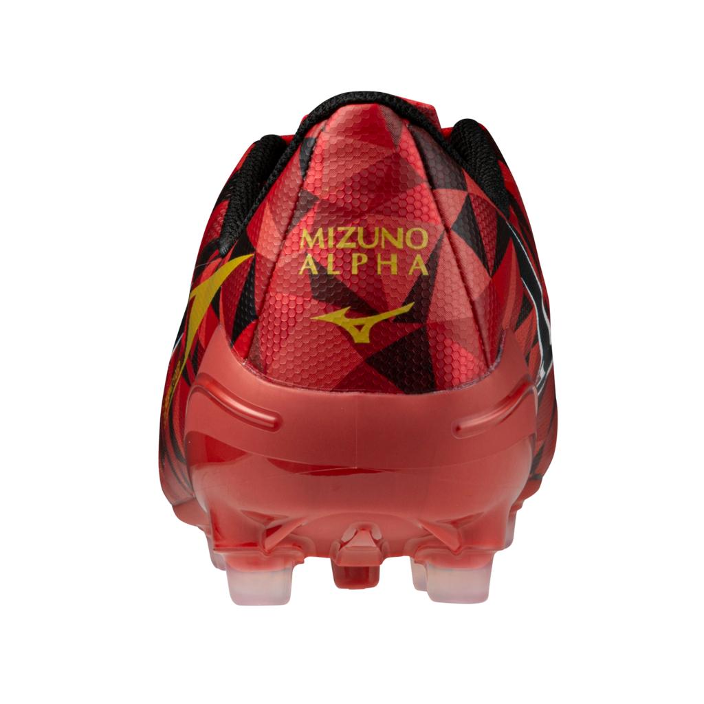 Mizuno Alpha Ii Select Ag Artificial Grass Soccer Cleat Red Black
