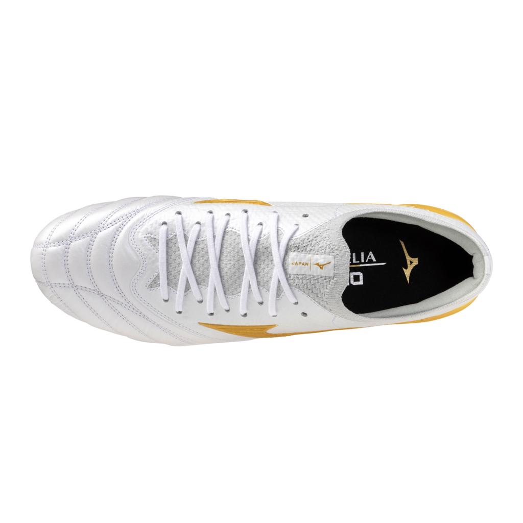 Mizuno Morelia Neo Iv Beta Ag Artificial Grass Made In Japan Kl Soccer Cleat White Gold
