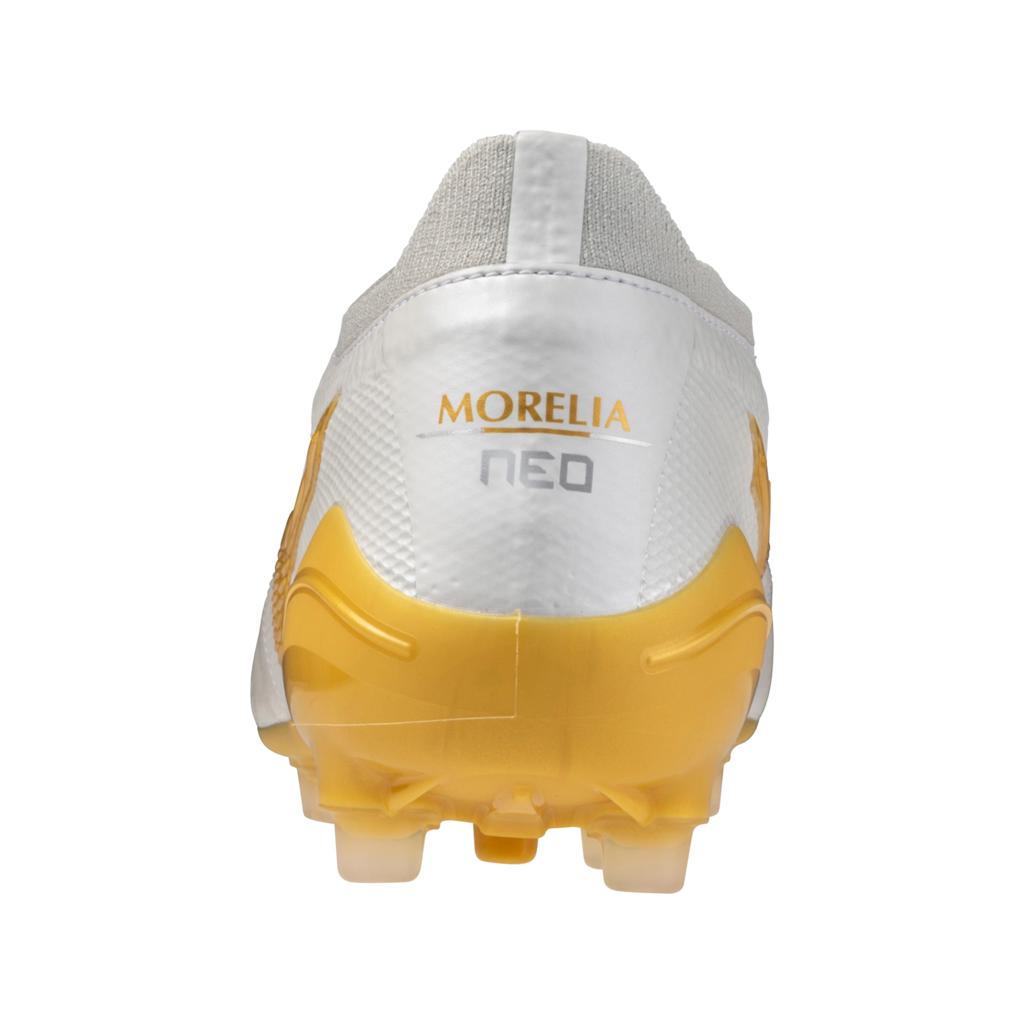 Mizuno Morelia Neo Iv Beta Ag Artificial Grass Made In Japan Kl Soccer Cleat White Gold