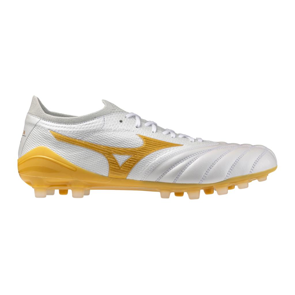 Mizuno Morelia Neo Iv Beta Ag Artificial Grass Made In Japan Kl Soccer Cleat White Gold