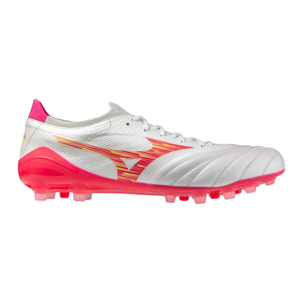 Mizuno Morelia Neo Iv Beta Elite Ag Artificial Grass Kl Soccer Cleat White Pink Tetra
