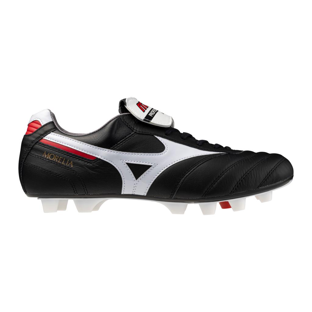 Mizuno Morelia Ii Made In Japan Kl Soccer Cleat Flap Tongue Black White