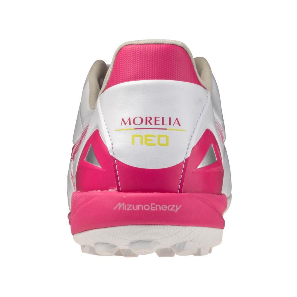 Mizuno Morelia Neo Iv Pro All Surface Turf Soccer Shoe White Pink Tetra