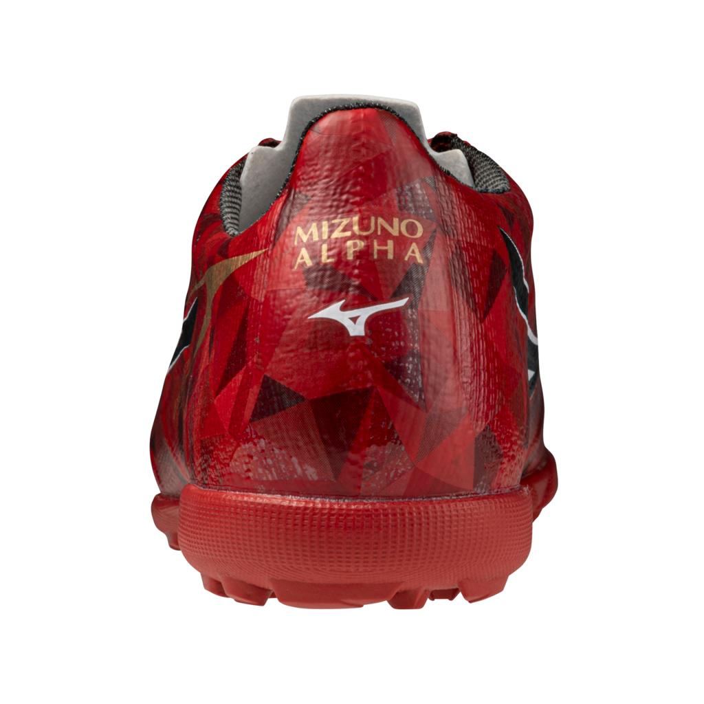 Mizuno Alpha Ii Pro All Surface Turf Soccer Shoe Red Black