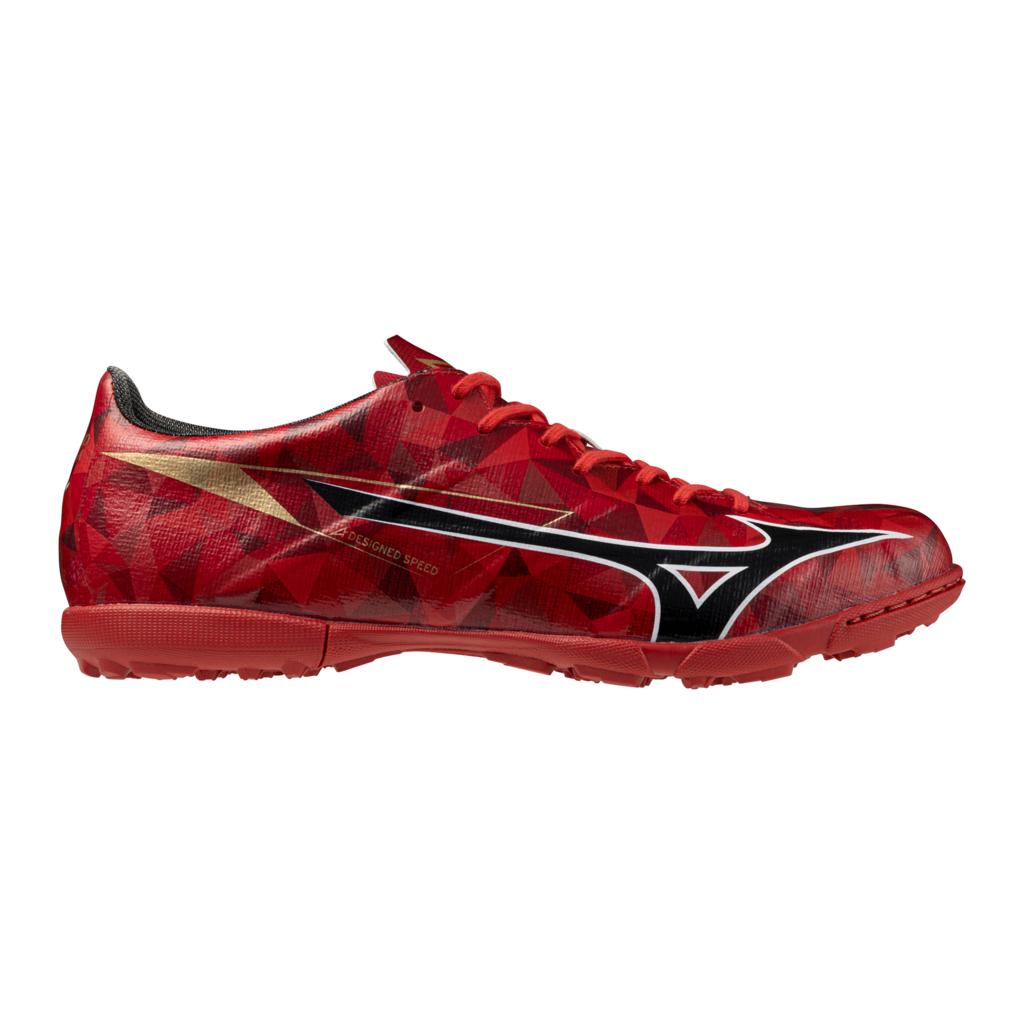 Mizuno Alpha Ii Pro All Surface Turf Soccer Shoe Red Black