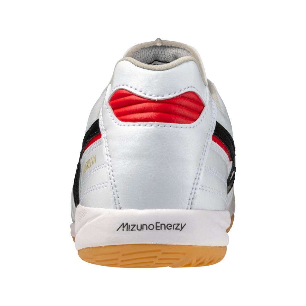 Mizuno Morelia Sala Elite Indoor Soccer Shoe White Black