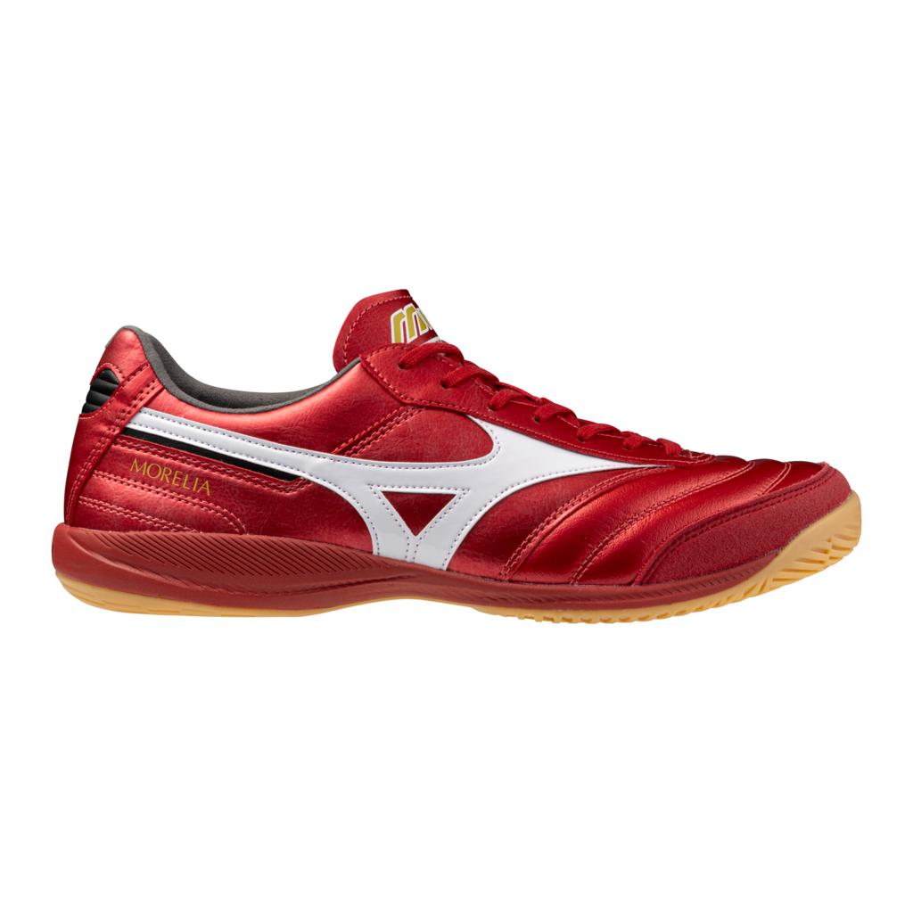 Mizuno Morelia Sala Elite Indoor Soccer Shoe Red White