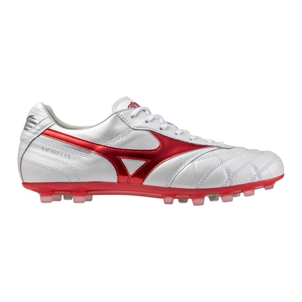 Mizuno Morelia Ii Kl Made In Japan Ag Artificial Grass Soccer Cleat White Red