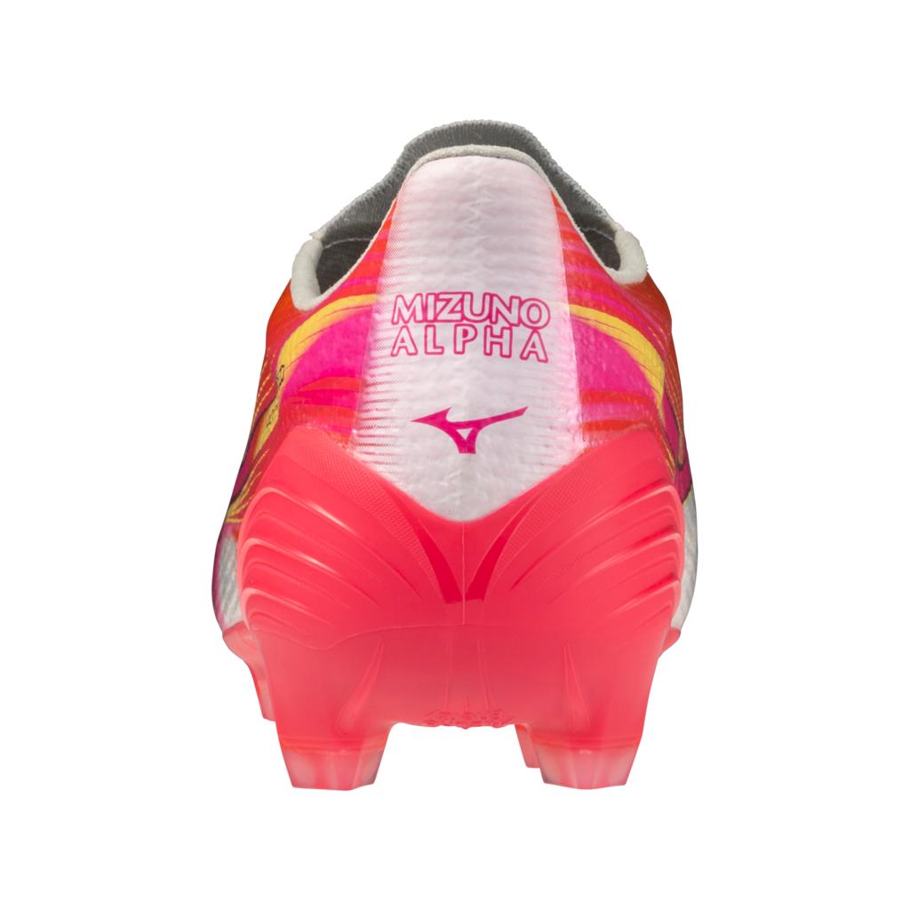 Mizuno Alpha Iii Japan Made In Fg Firm Ground Soccer Cleat White Fuchsia Purple