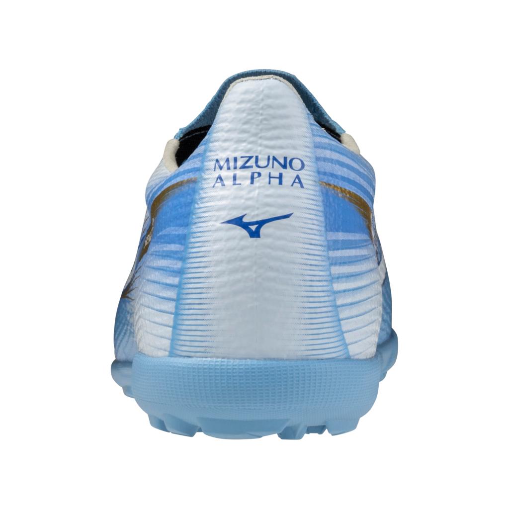 Mizuno Alpha Iii Pro All Surface Turf Soccer Shoe Celeste White