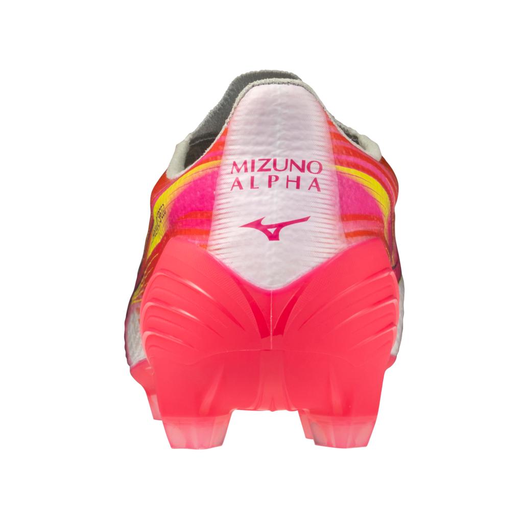 Mizuno Alpha Iii Pro Fg Firm Ground Soccer Cleat White Fuchsia Purple