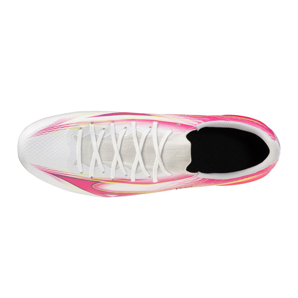 Mizuno Alpha Iii Select Ag Artificial Grass Soccer Cleat White Fuchsia Purple