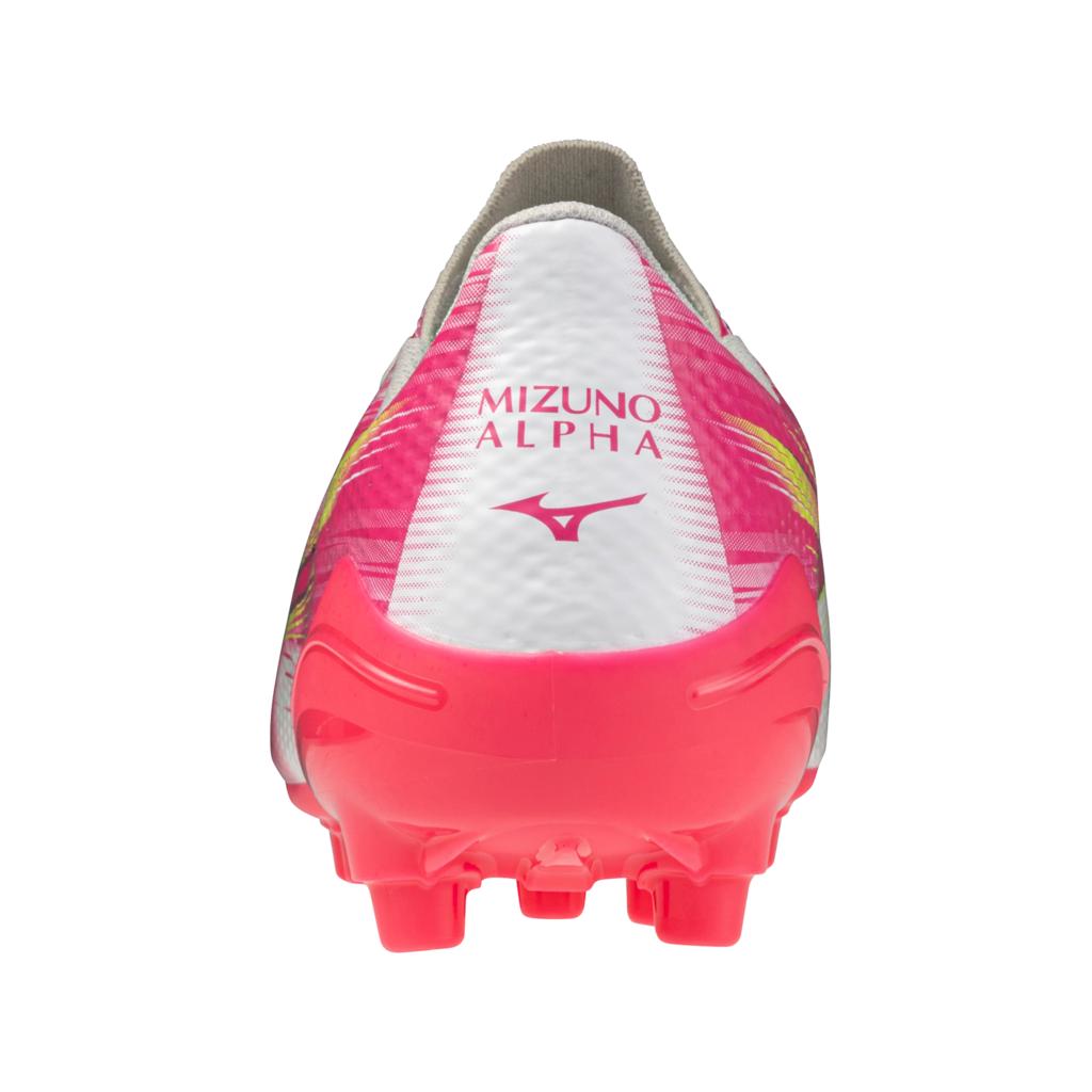 Mizuno Alpha Iii Select Ag Artificial Grass Soccer Cleat White Fuchsia Purple