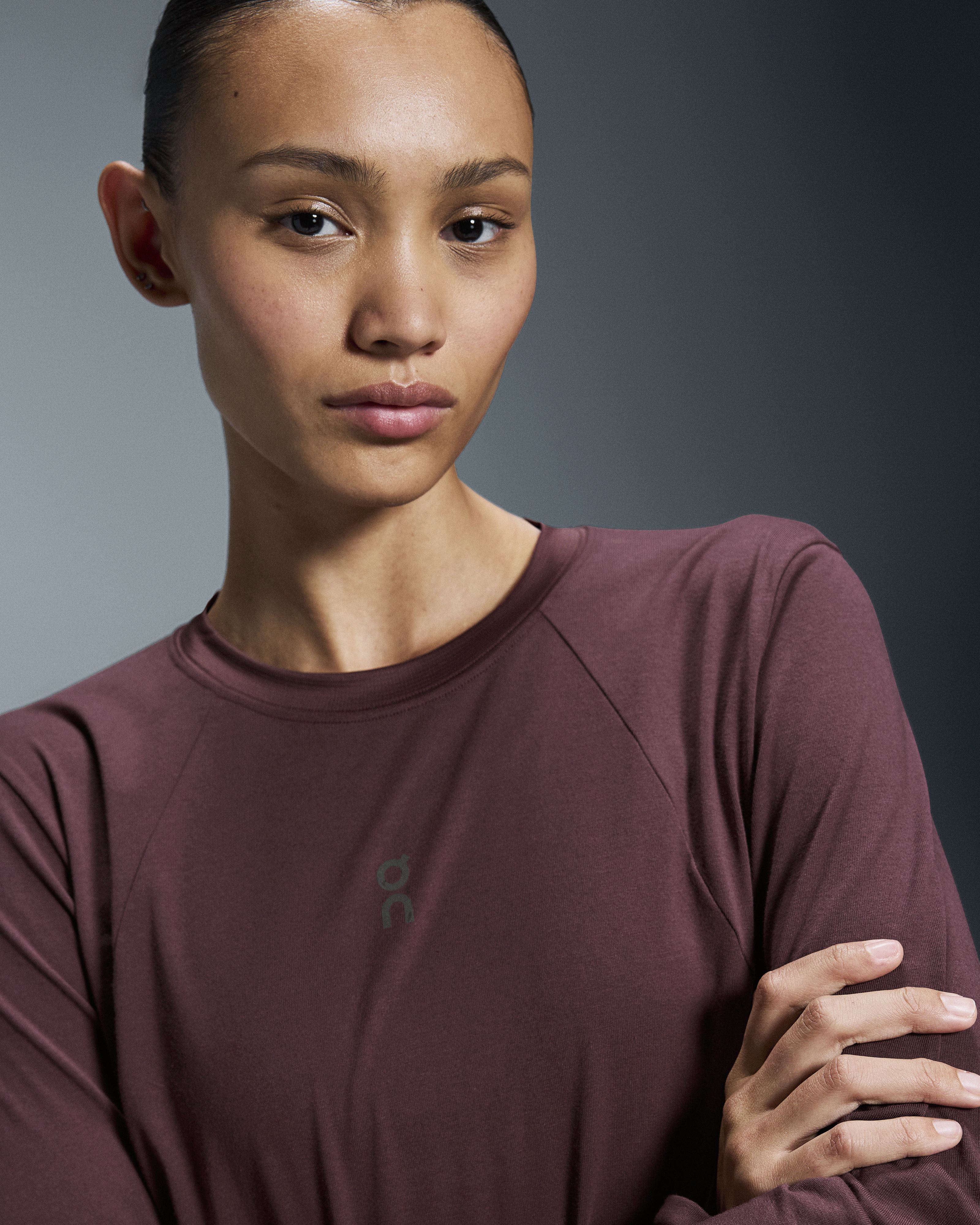 On Trek Long-T Mulberry (Women'S)