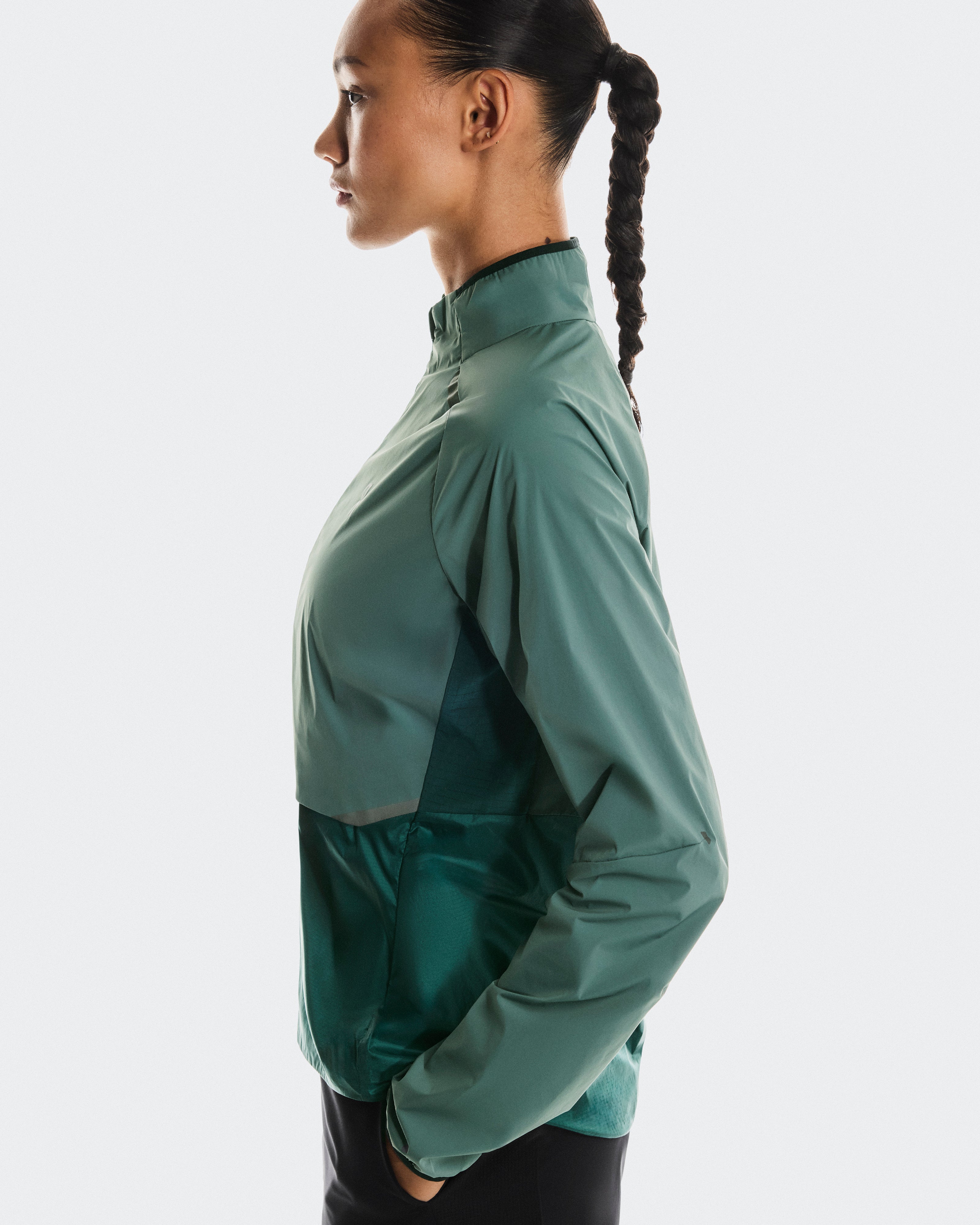 On Weather Jacket Spirulina | Olive (Women'S)