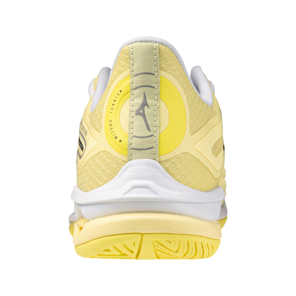 Mizuno Wave Exceed Tour 6 Ac Women's Tennis Shoe Pale Yellow Black Sand