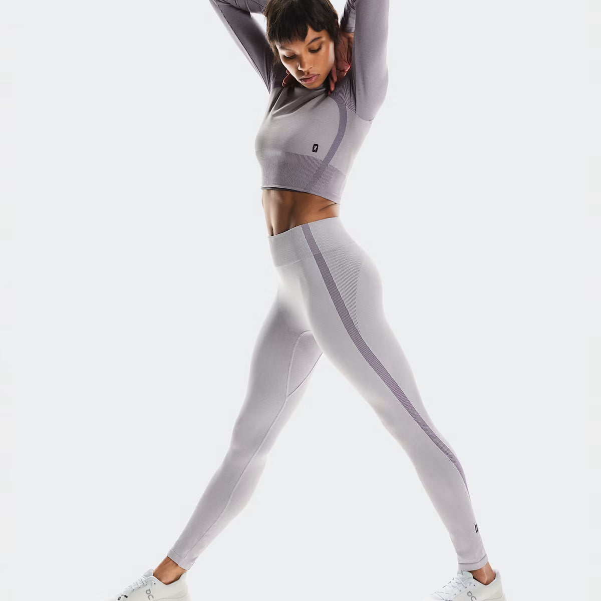 On Studio Knit Tights Lilac | Cosmos (Women'S)
