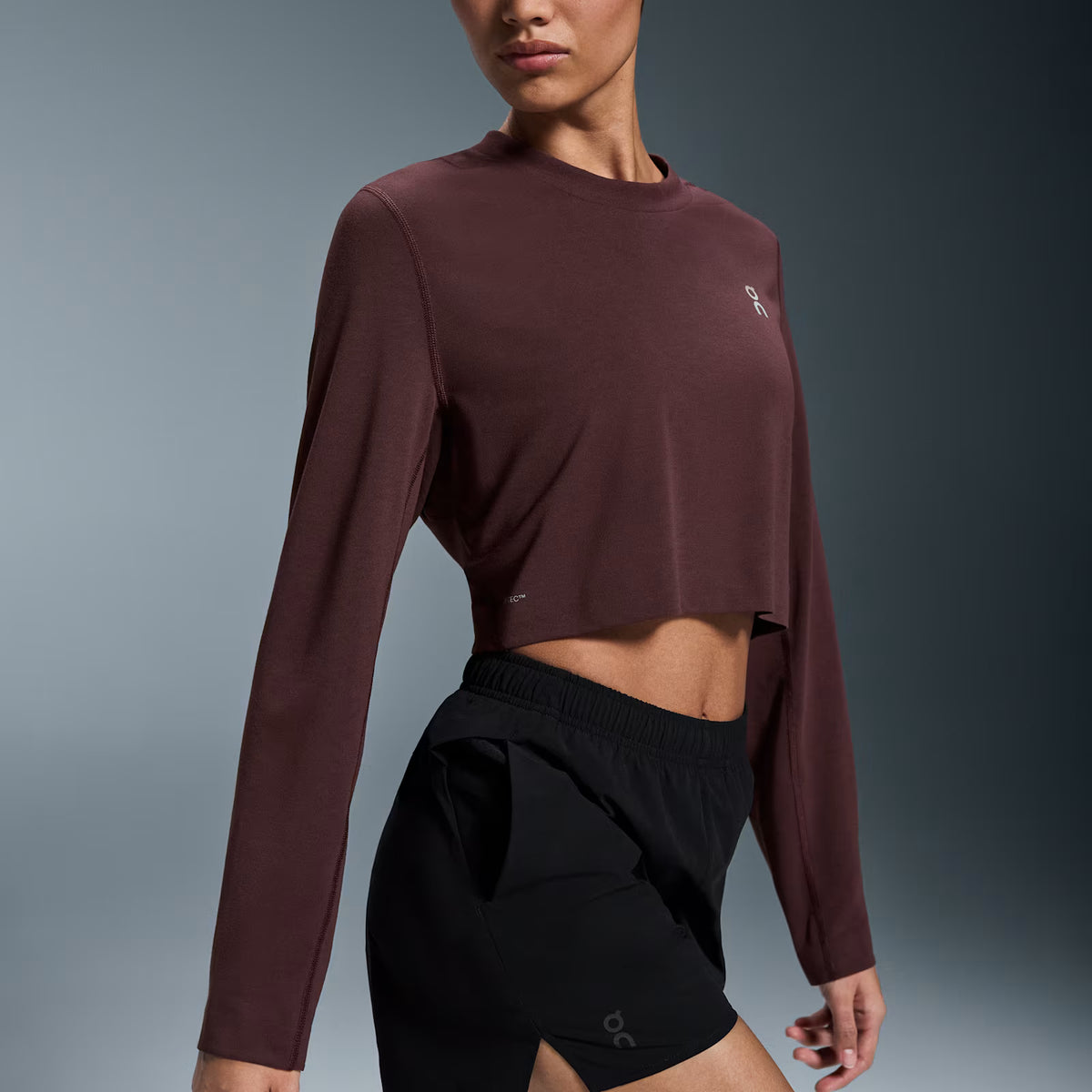 On Active Long-T Crop Mulberry (Women'S)
