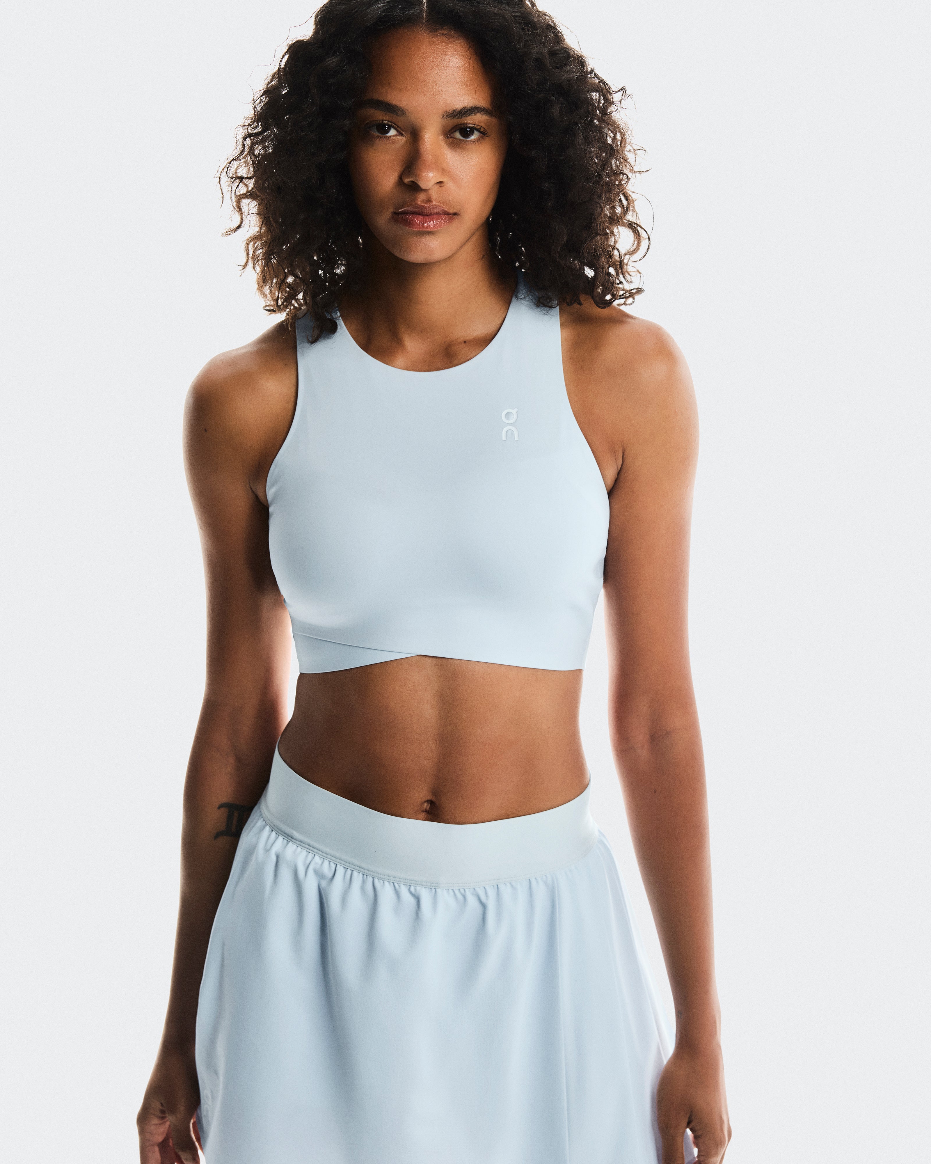 On Court Crop Top Arctic (Women'S)