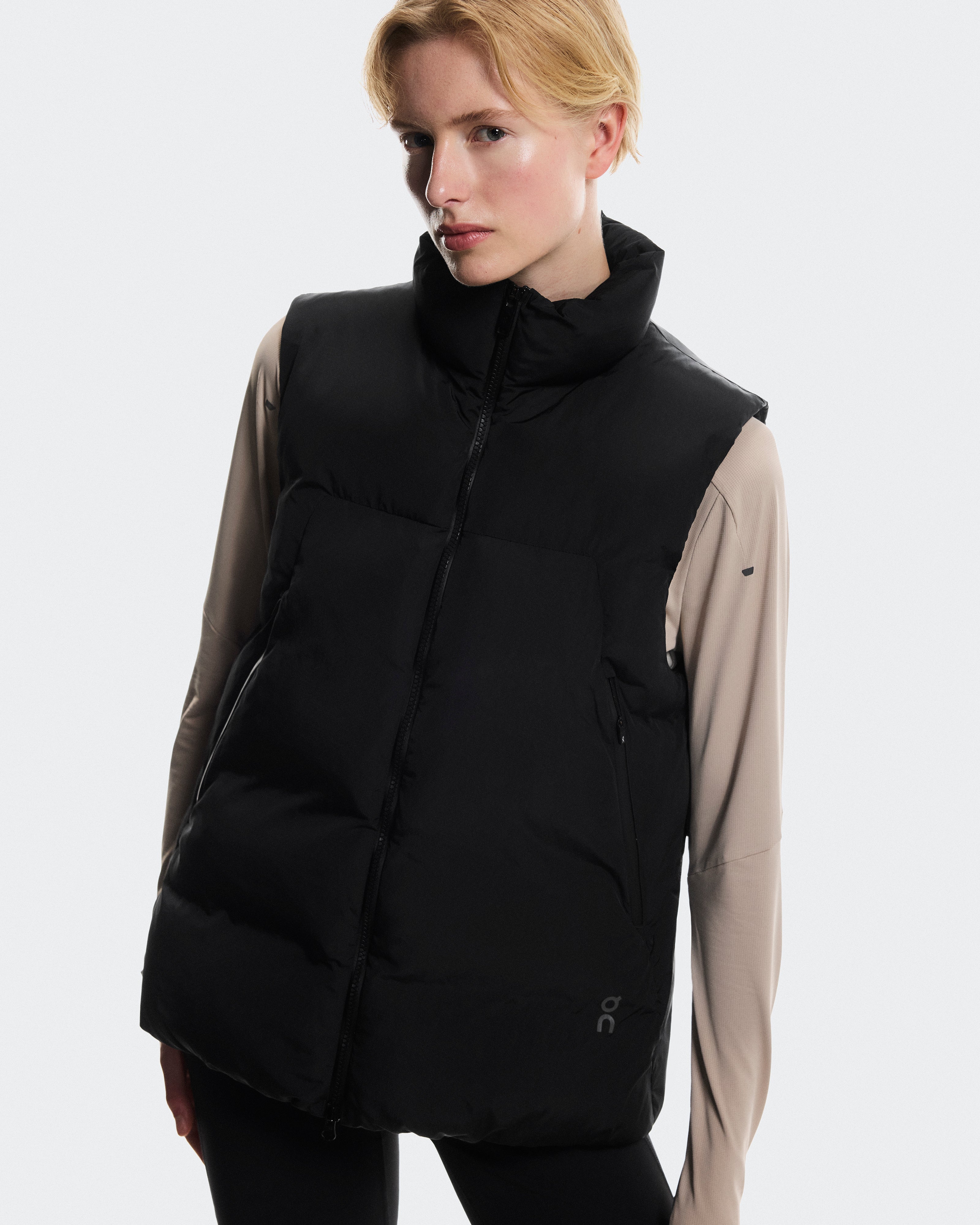 On All-Day Puffer Vest Black (Women'S)