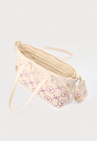 Valentino Samba Re Print Handbag Ecru/Rosa