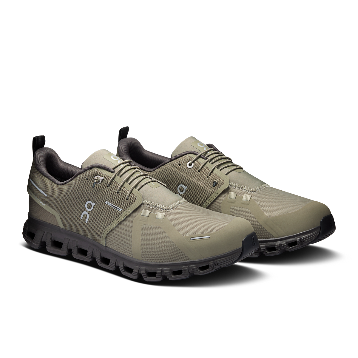 On Cloud 6 Waterproof Olive Espresso