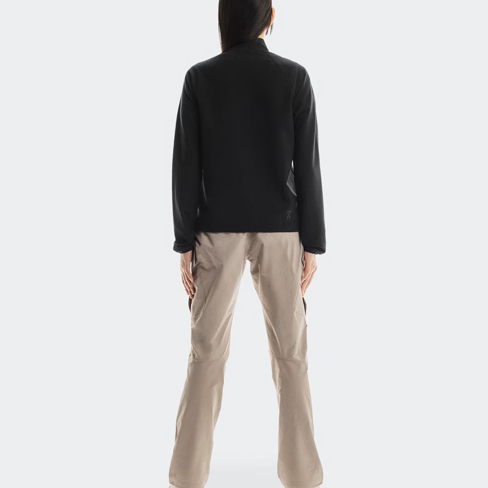 On Trek Quarterzip Black (Women'S)