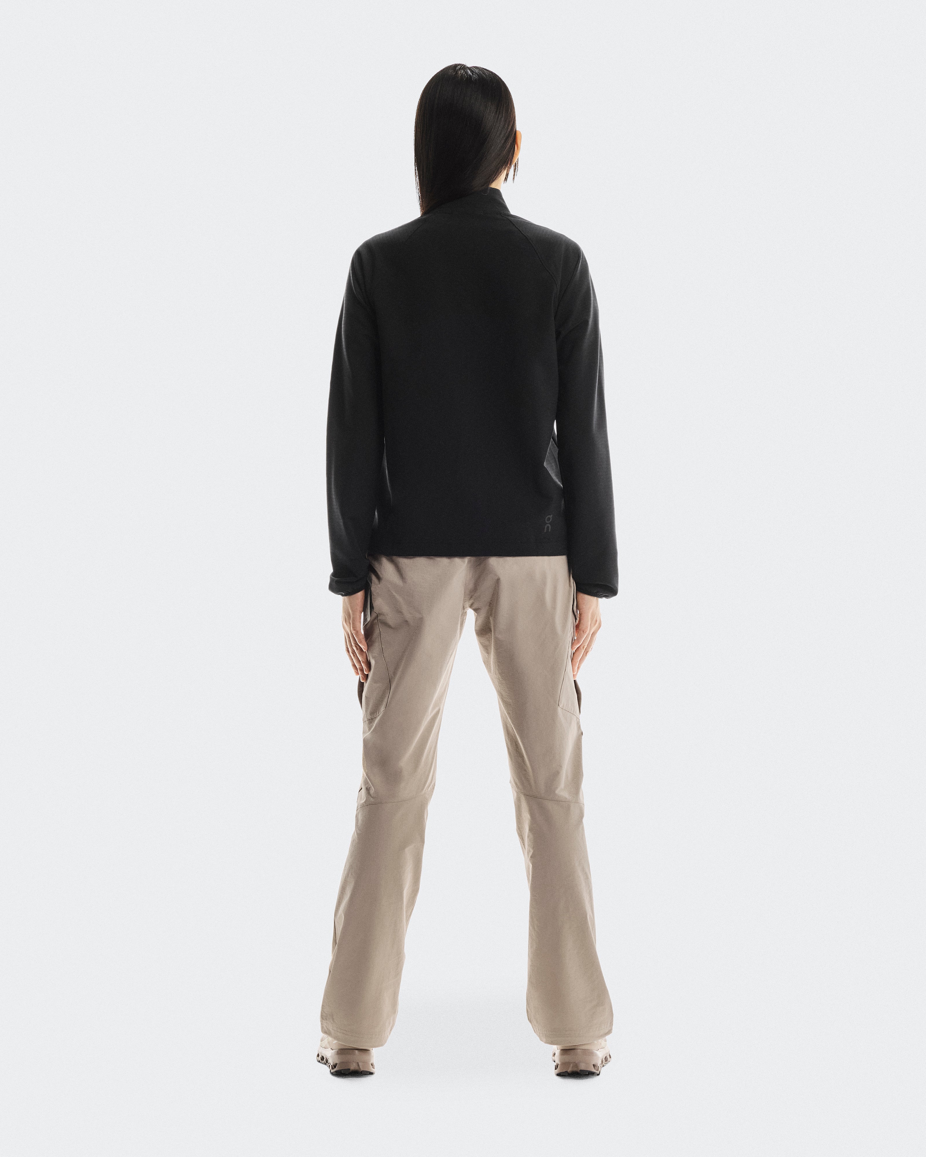 On Trek Quarterzip Black (Women'S)