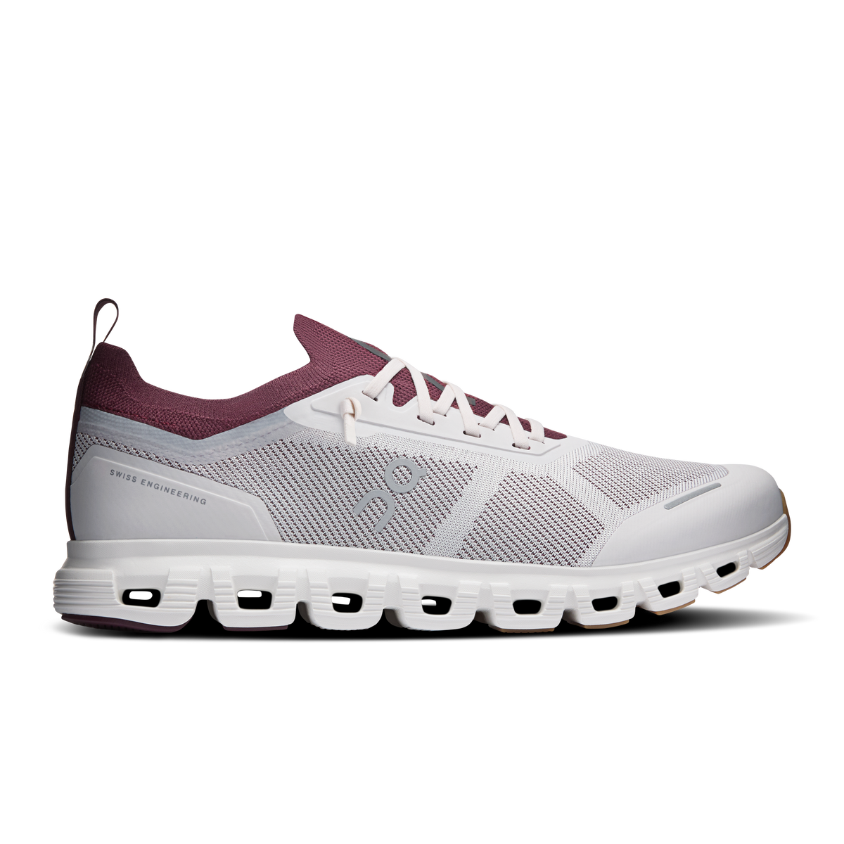 On Cloud 6 Versa Silver Maroon