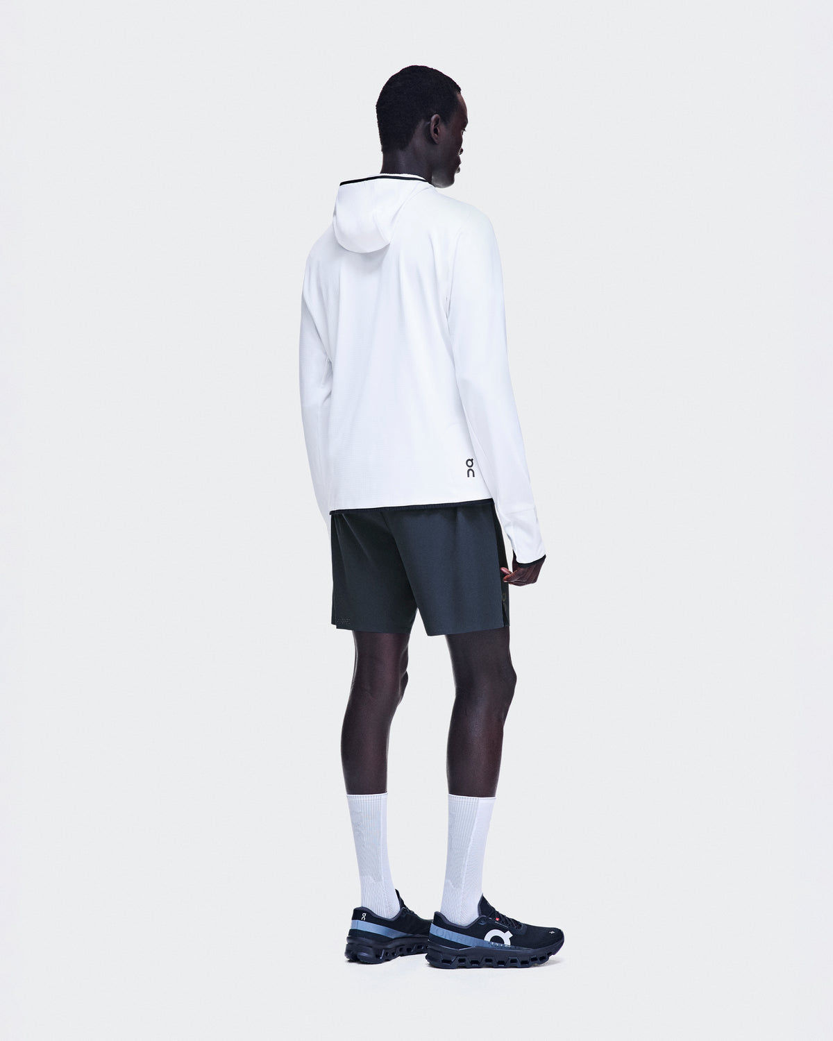 On Climate Zip Hoodie White