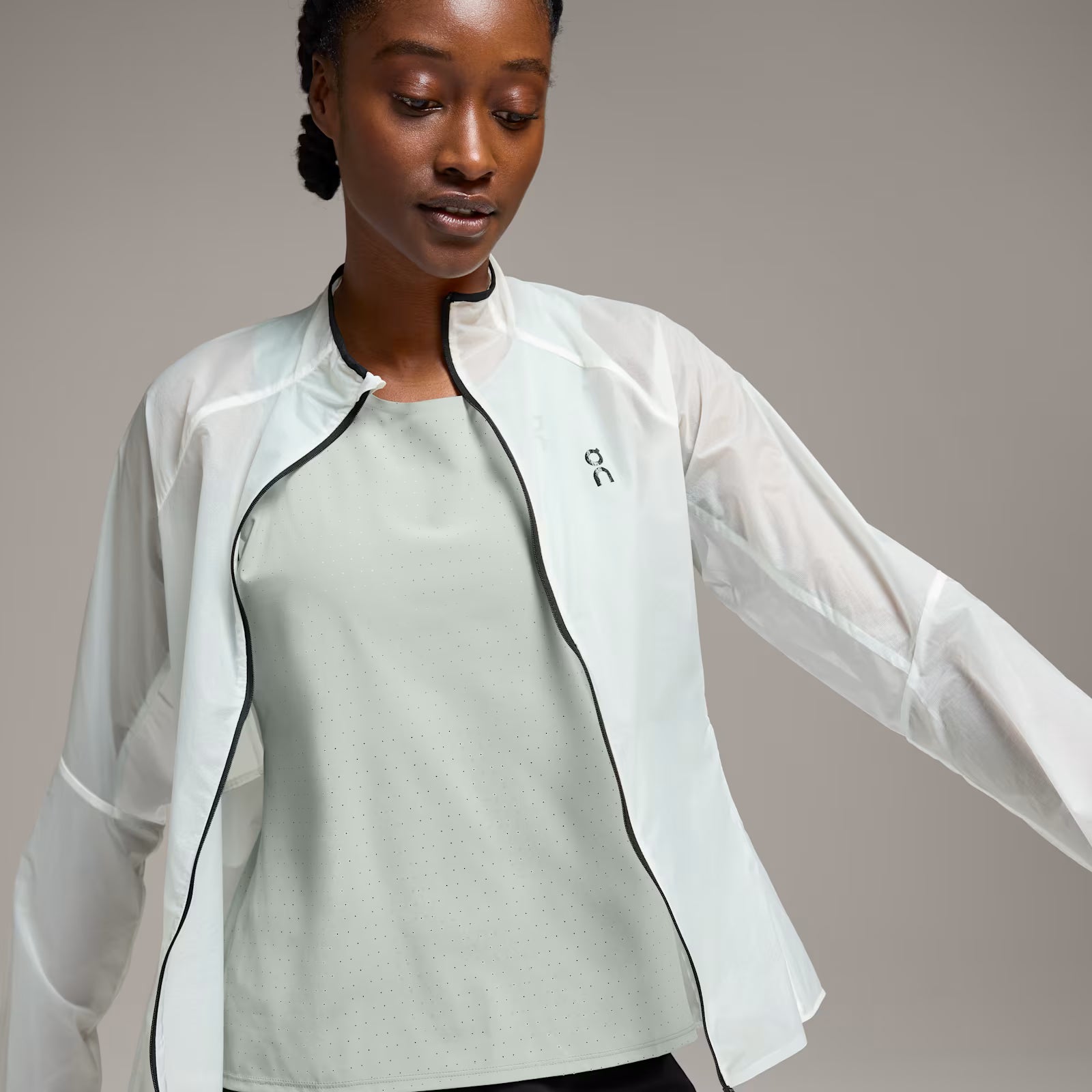 On Zero Jacket Undyed-White (Women'S)