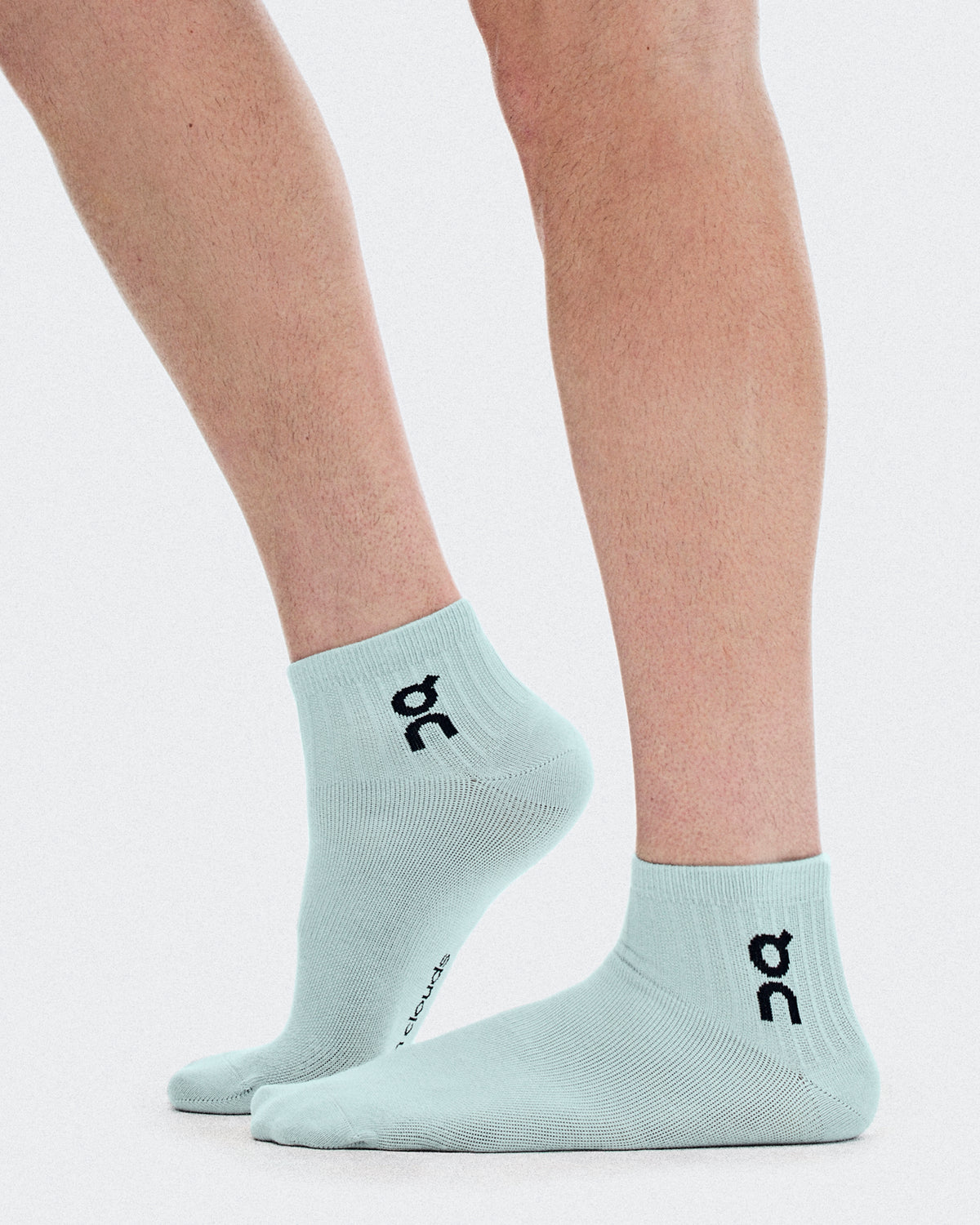 On Logo Sock Mid 3P Brook | Storm