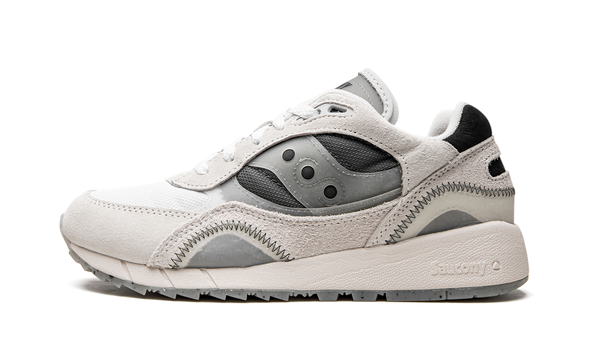 Saucony Shadow 6000 Transparent White Dark Grey