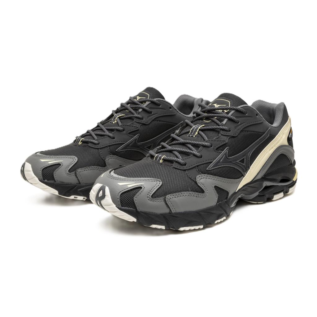 Mizuno Wave Rider 10 Sportstyle Sneaker Cordura Pack Black Sand Quiet Shade