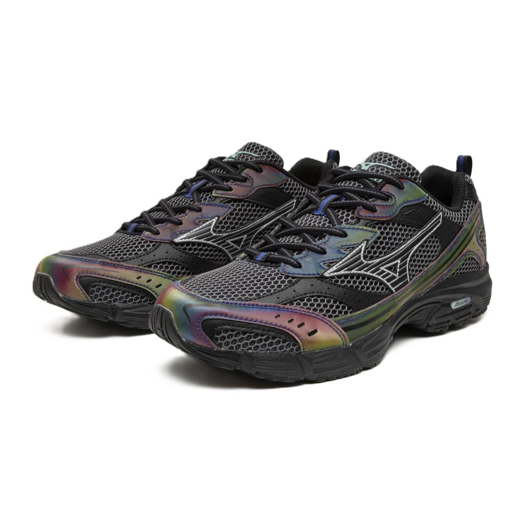 Mizuno MXR Sports Style Sneaker Midnight Velocity Pack Dress Blue Black