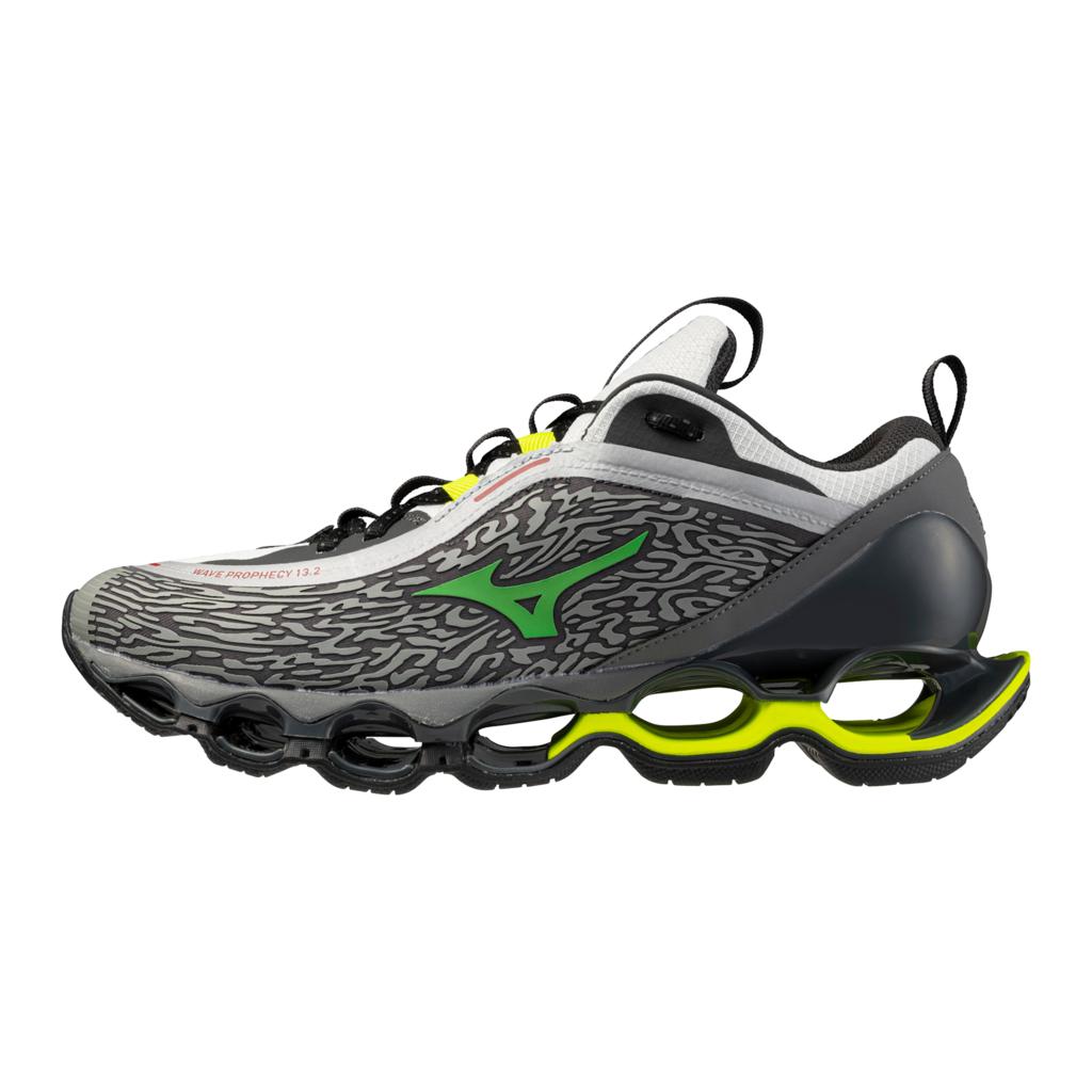 Mizuno Wave Prophecy 13 2 Sportstyle Sneaker Quiet Shade Vibrant Green