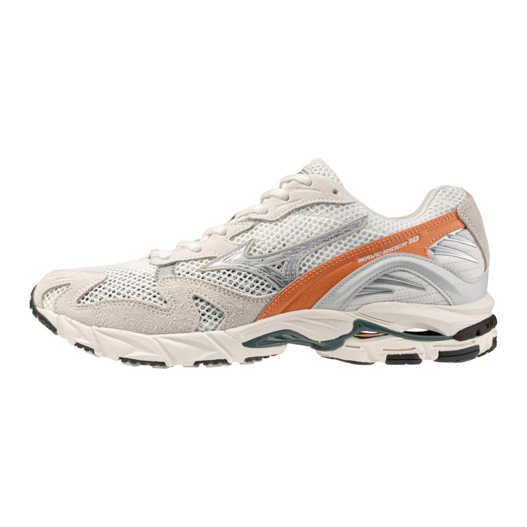 Mizuno Wave Rider 10 Sportstyle Sneaker Snow White Dawn Blue