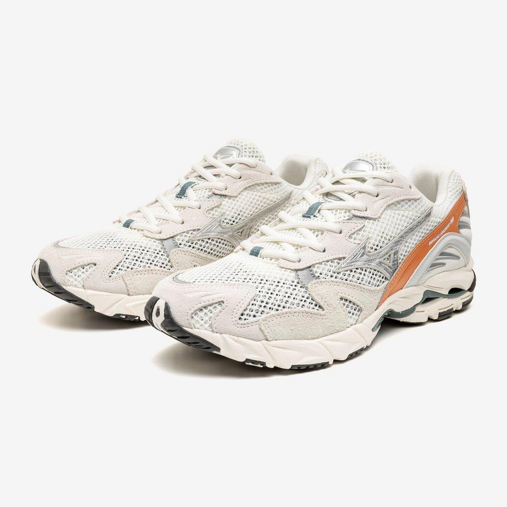 Mizuno Wave Rider 10 Sportstyle Sneaker Snow White Dawn Blue
