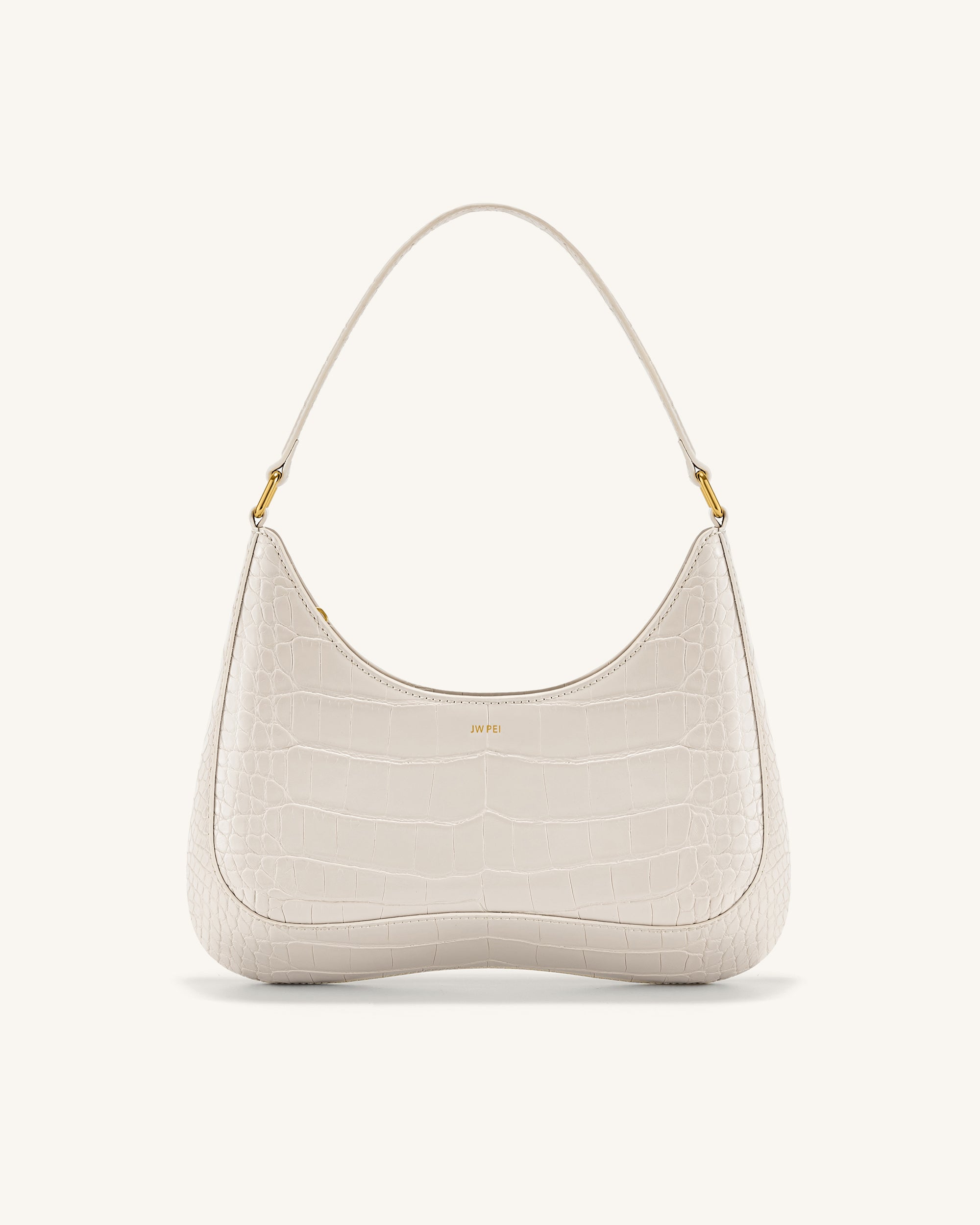 Jw Pei Ruby Shoulder Bag White Croc