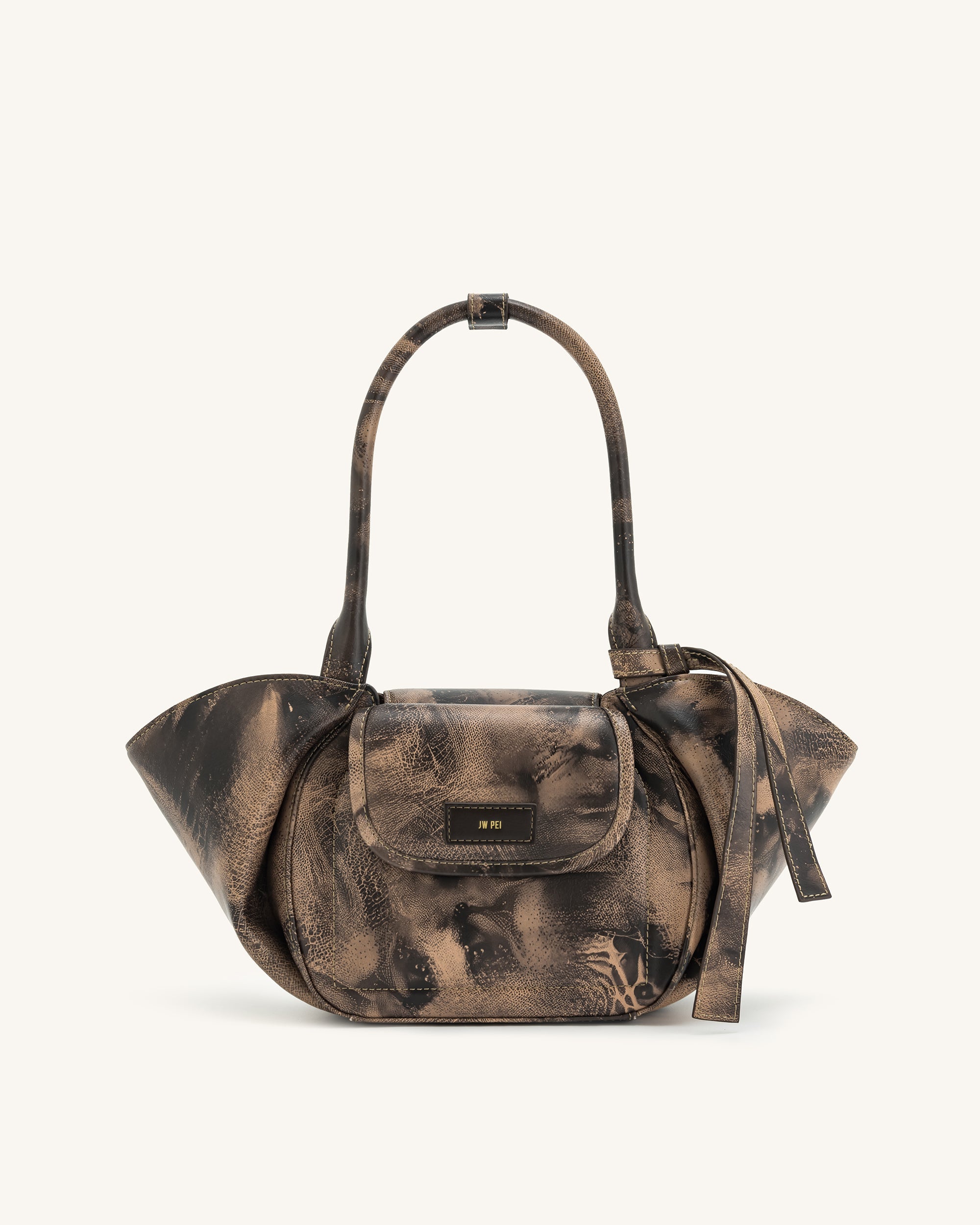 Jw Pei Zoey Pockets Shoulder Bag Brown