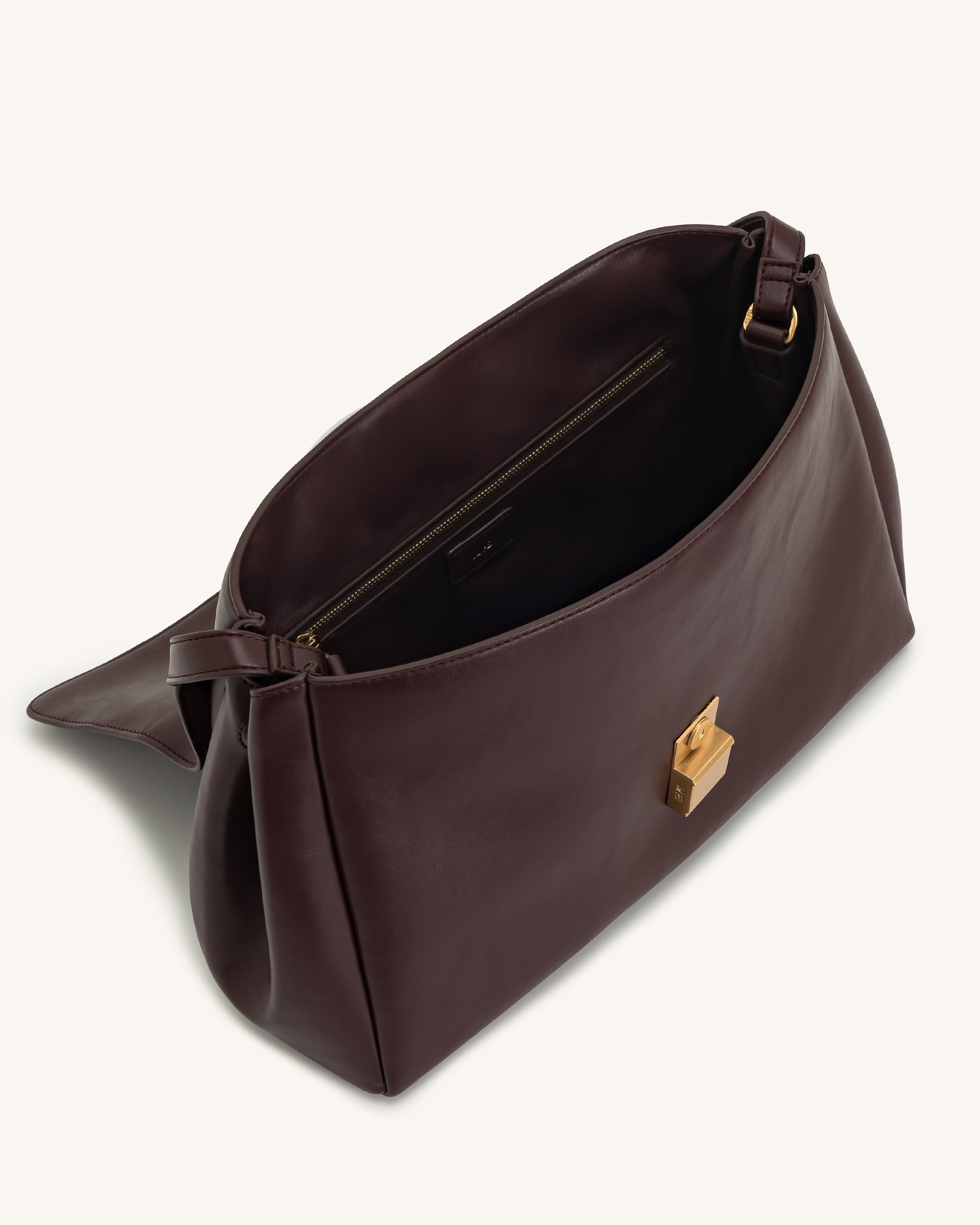 Jw Pei Hilary Shoulder Bag Deep Burgundy