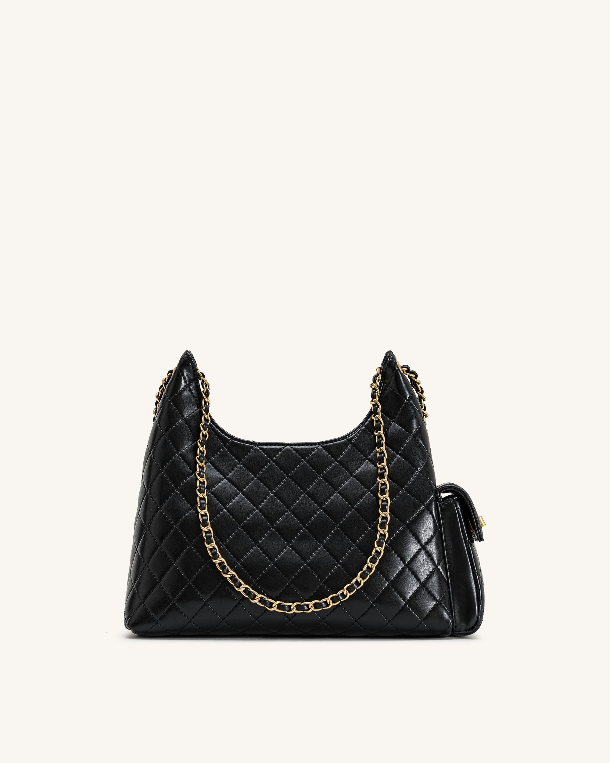 Jw Pei Vivian Quilted Chain Shoulder Bag Black