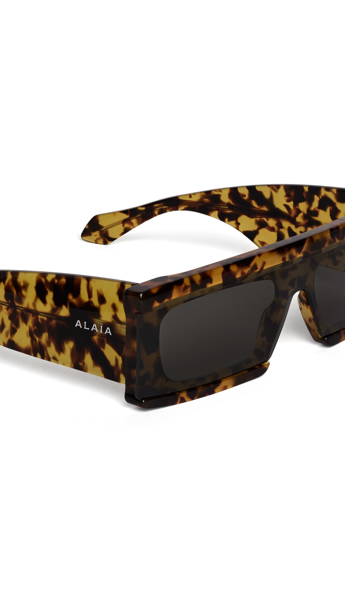 Alaïa Rectangular Mask Sunglasses
