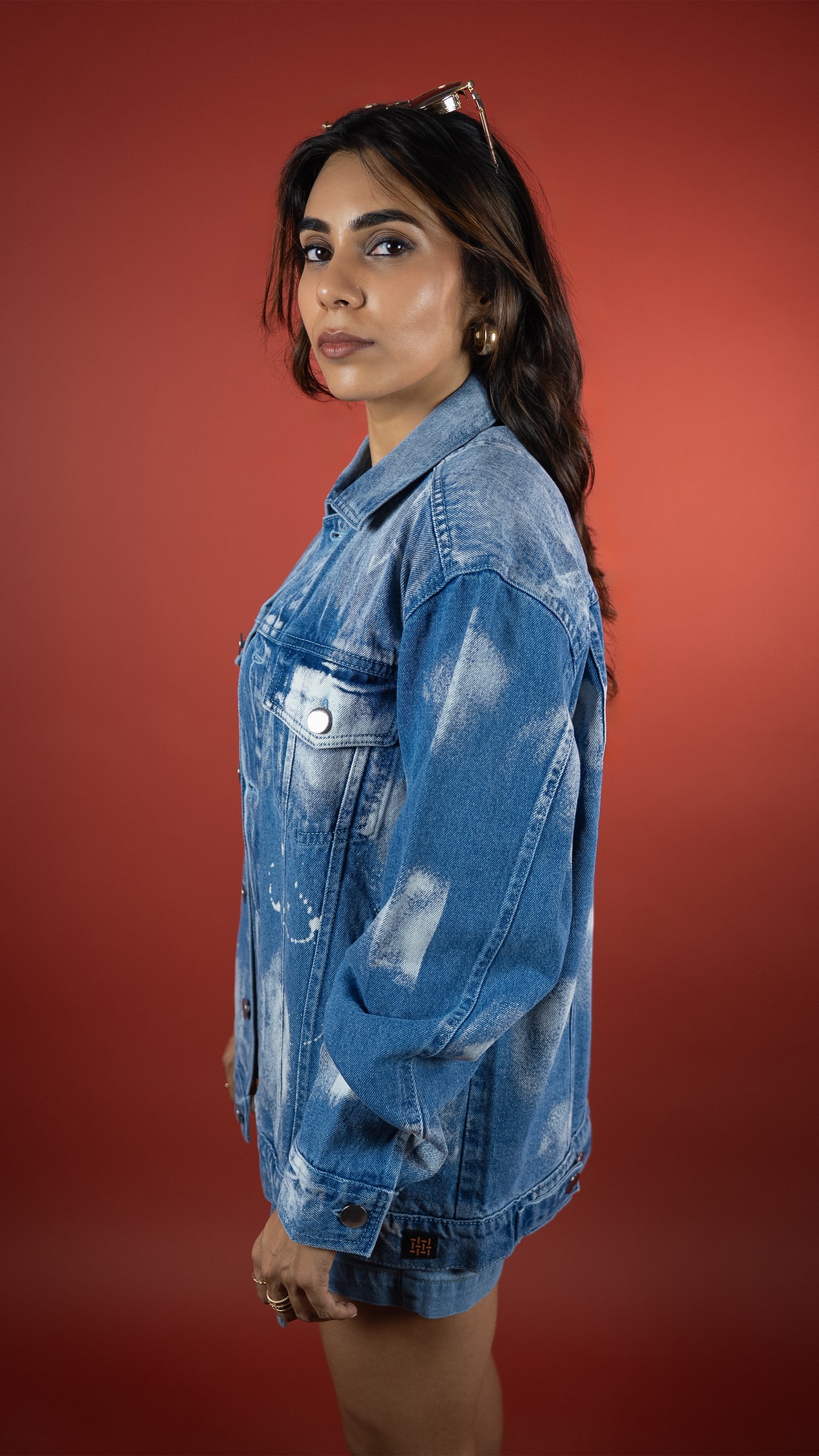 BLUE DENIM WOMEN'S JACKET