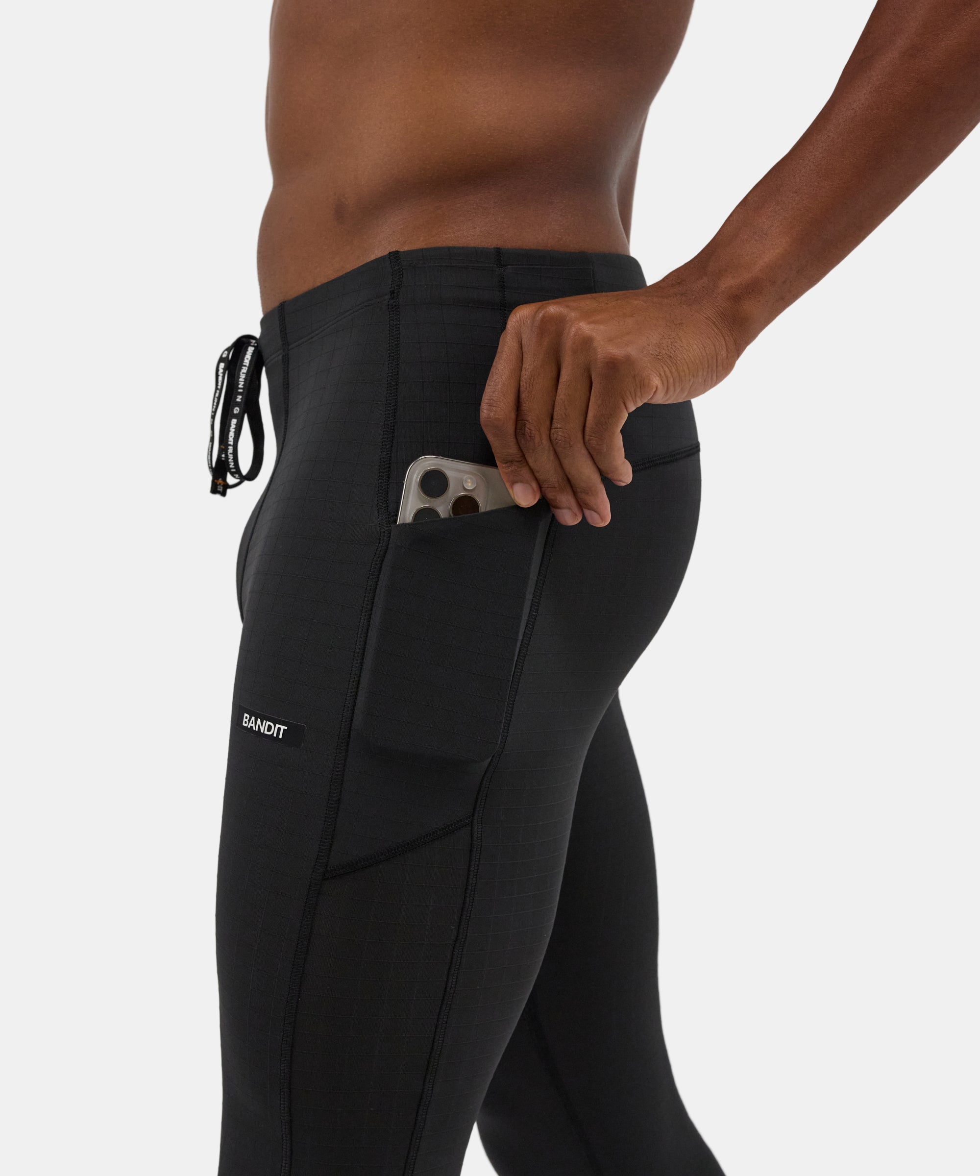 Bandit Gridlock Distance Tight Mens Black