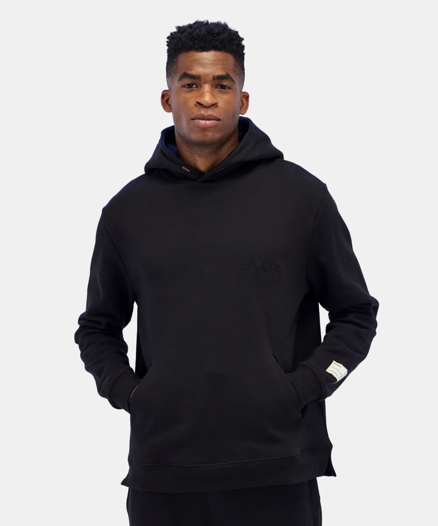 Bandit Melted Bandit Embroidered Hoodie Black