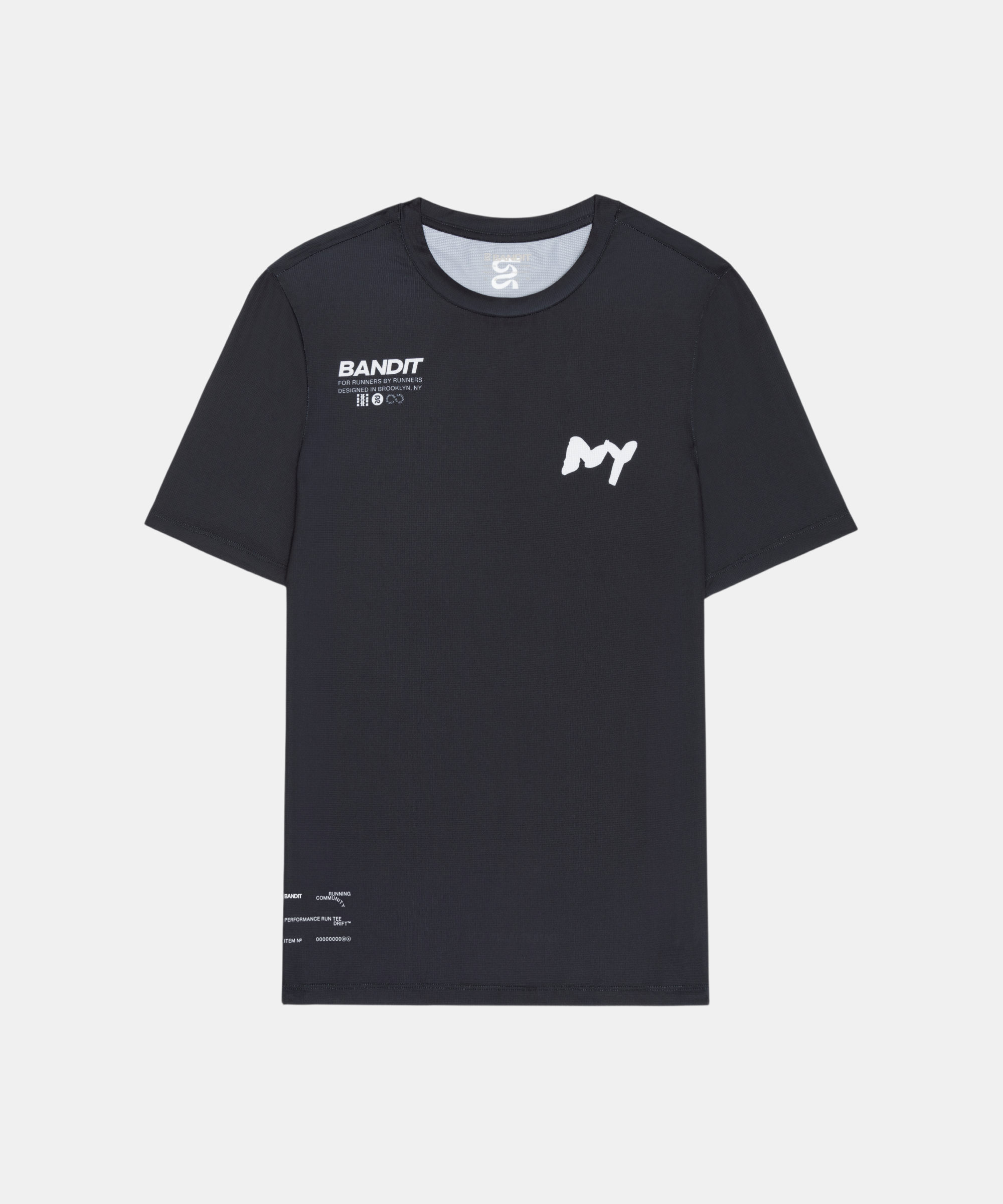 Bandit Drift Ny Performance Tee Black
