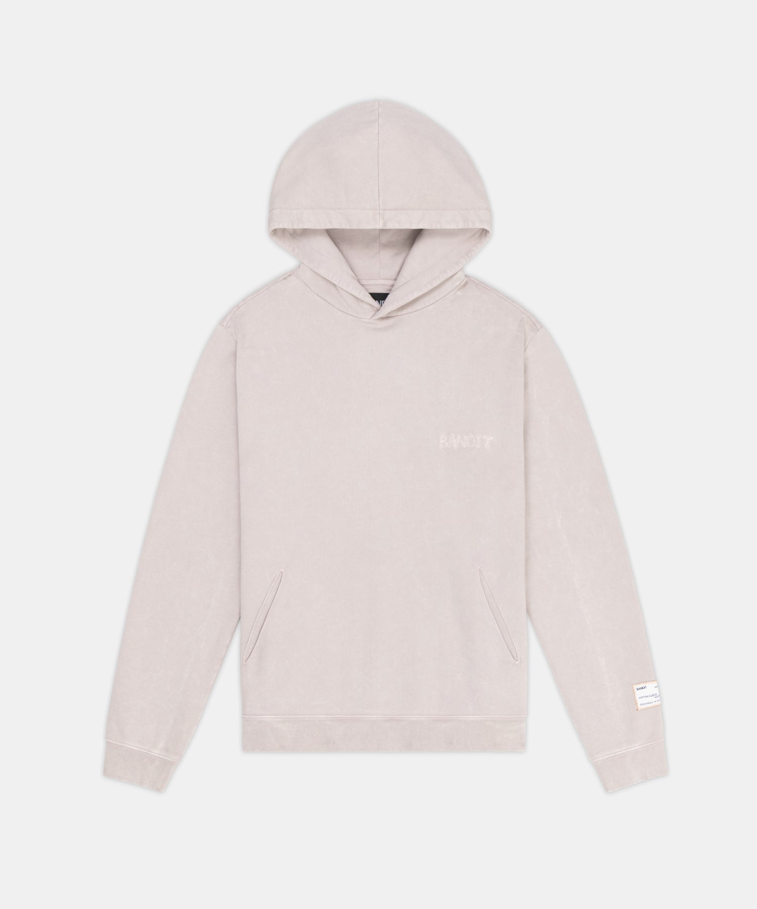 Bandit Melted Bandit Embroidered Hoodie Ash