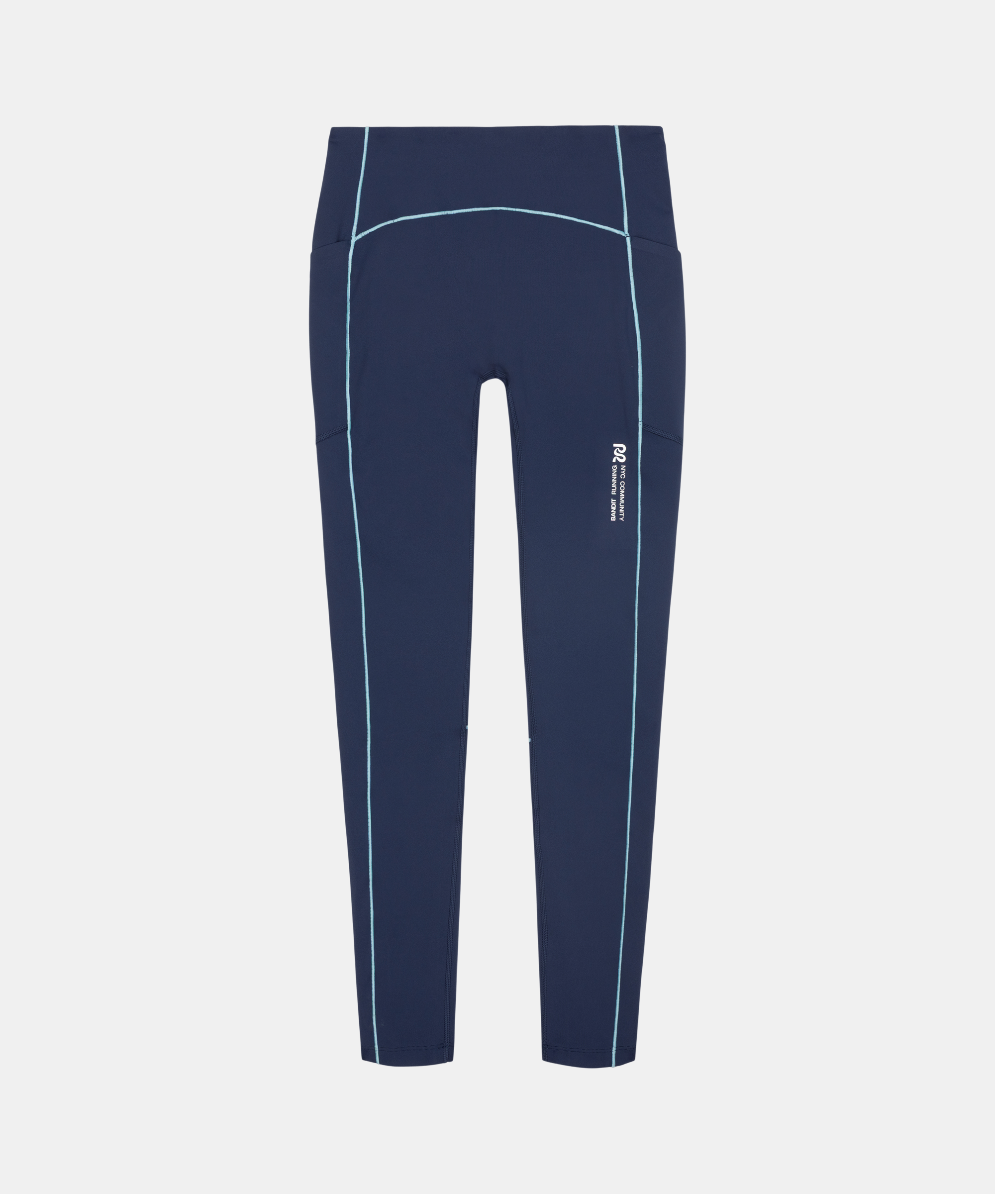 Bandit Stamina Pop Stitch High Waist Leggings Ny Navy Vintage Blue